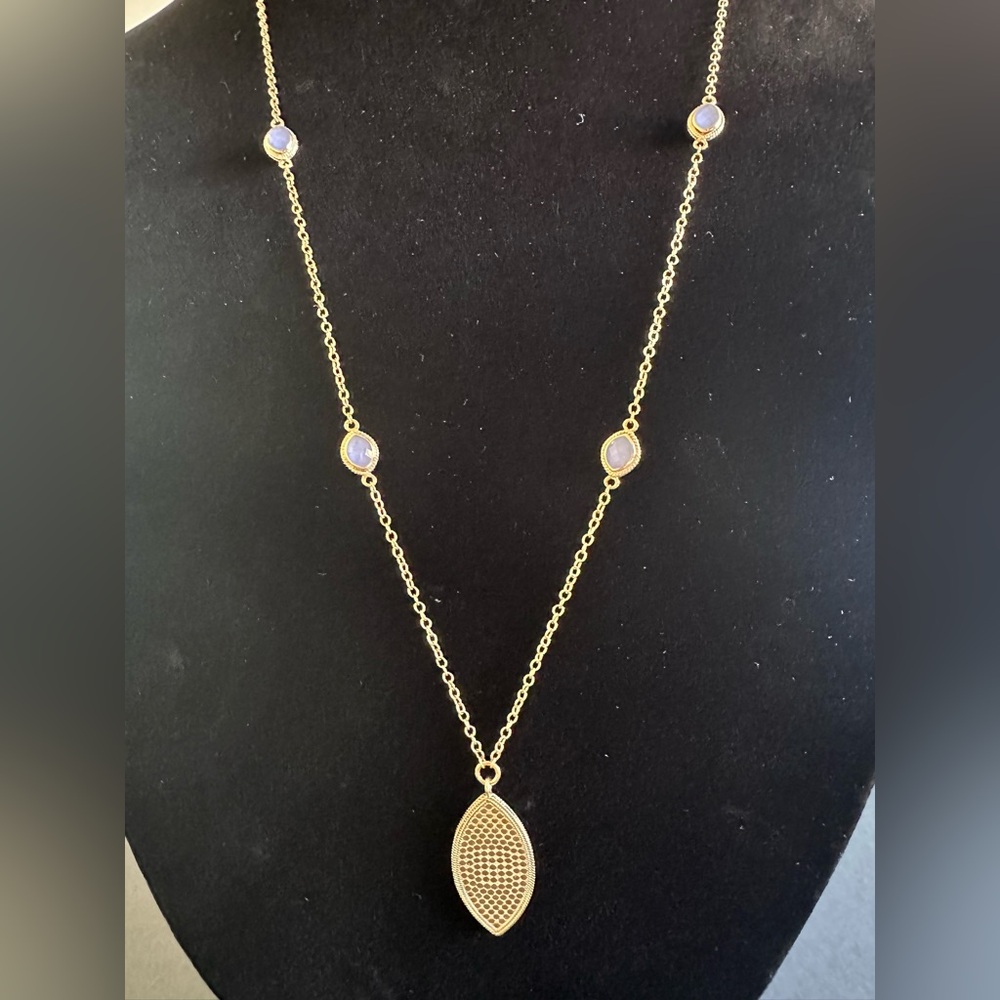 Anna Beck Long Pendant Necklace New